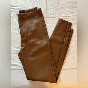 faux leather leggings